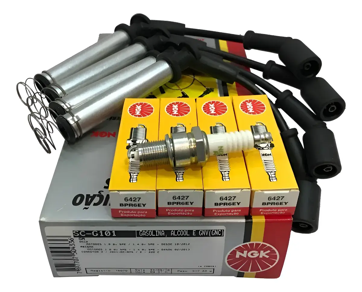 *KIT0010 Juego De Cables Y Bujias Onix - Prisma B