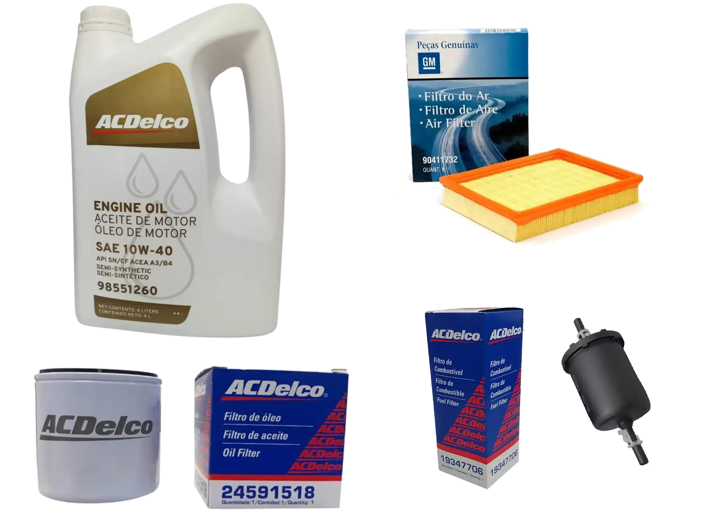 *KIT0012 Kit Aceite Y Filtros Corsa - Agile