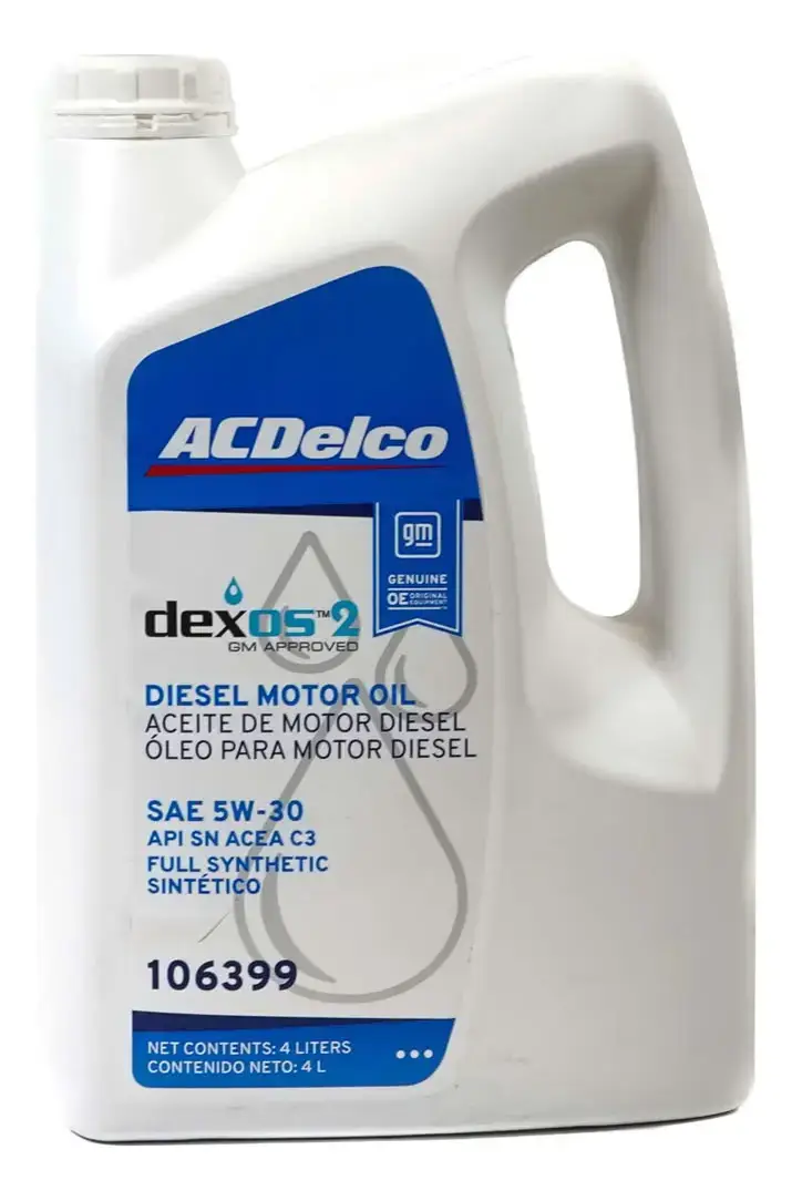 106399 Bidon De Aceite 4l Sintetico 5w30 Dexos2 S10 2.8td 12/ - Cruze Td - Captiva Td
