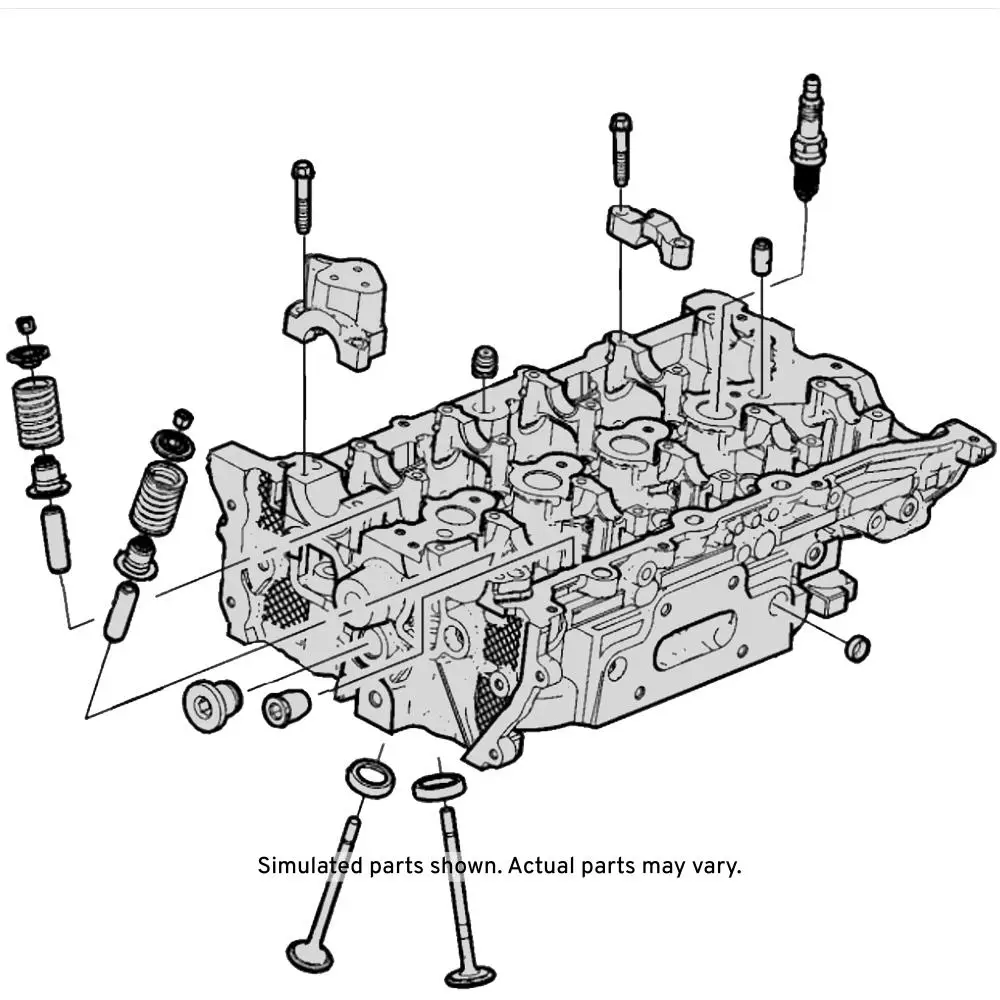 12675702 Tapa De Cilindros Cruze B 1.4t