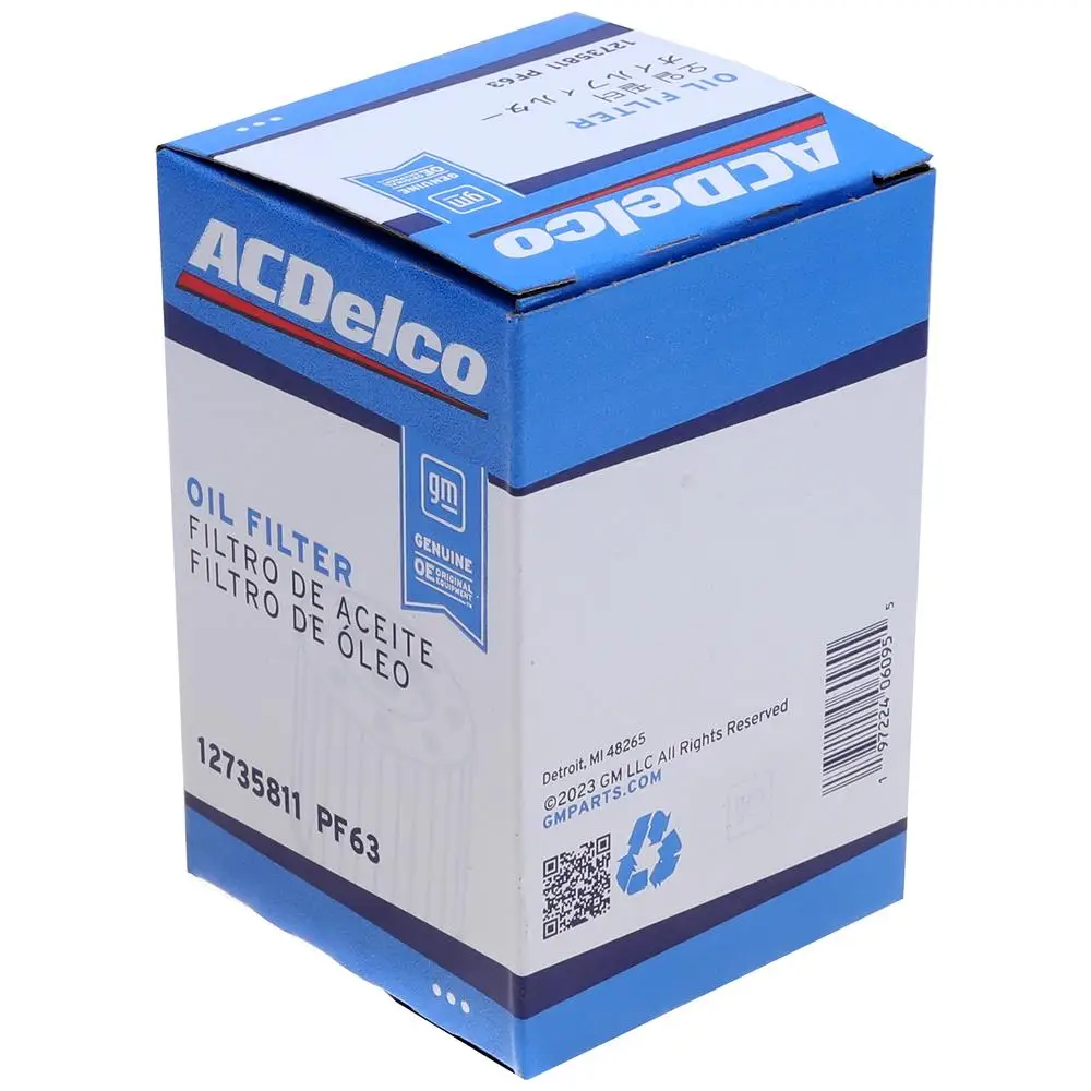 12735811 Filtro De Aceite Silverado 24/ Camaro 6.2 22/