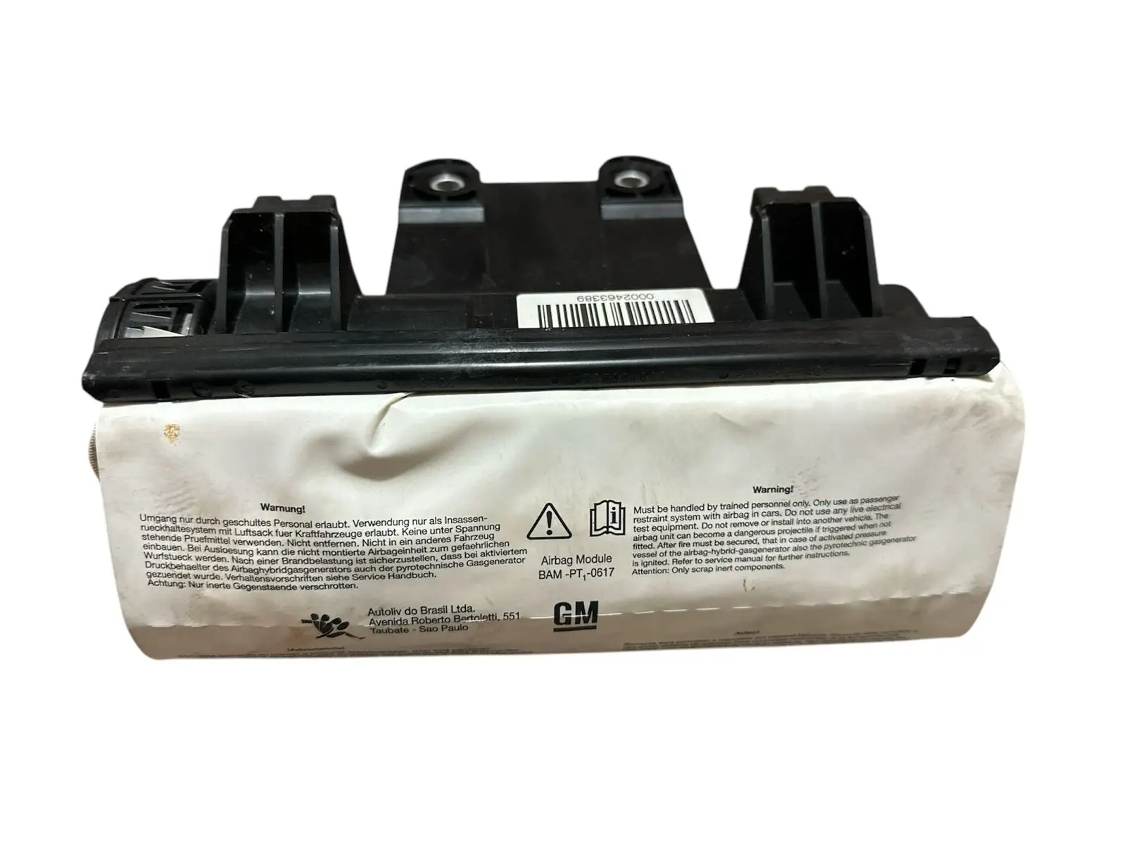 13188043 Airbag Acompañante Corsa C - Meriva - Agile