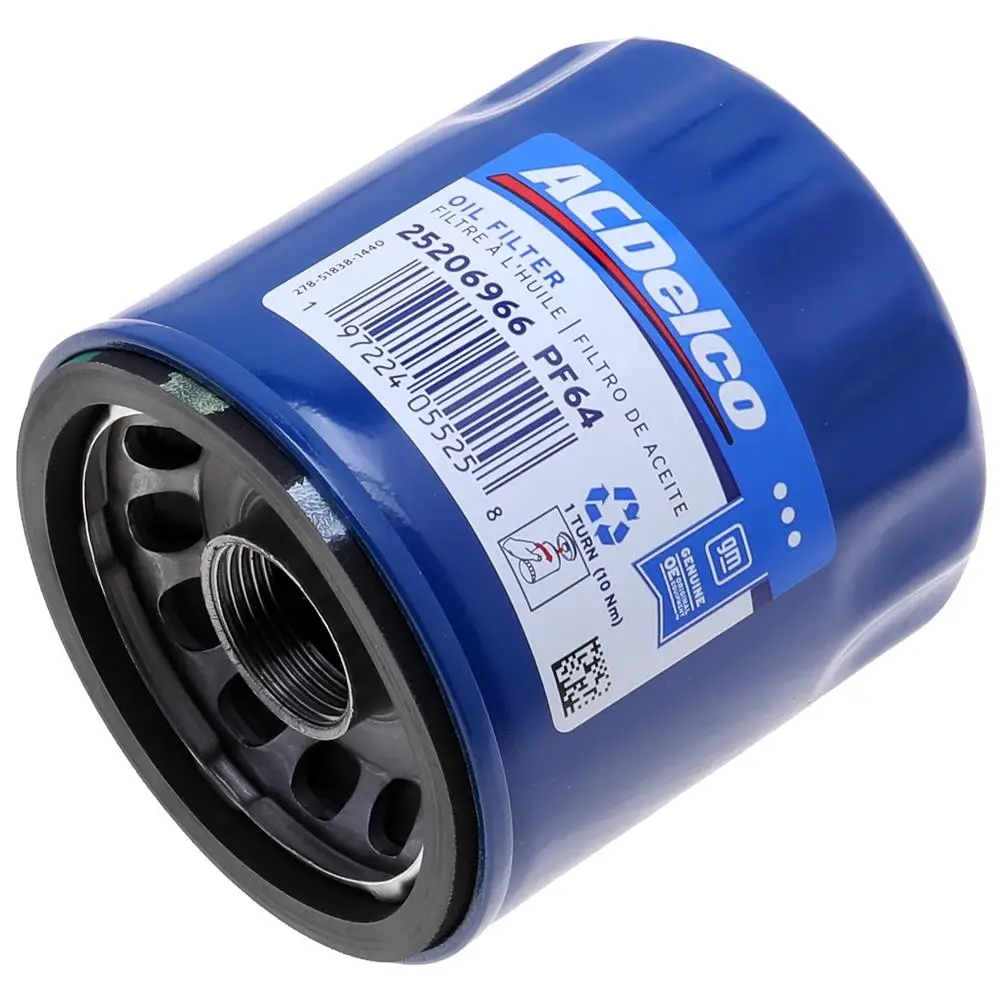 25206966 Filtro De Aceite Cruze B 1.4n - Equinox 1.5n - Onix G2 1.0t/1.2 - Tracker G3 1.2t-montana G2