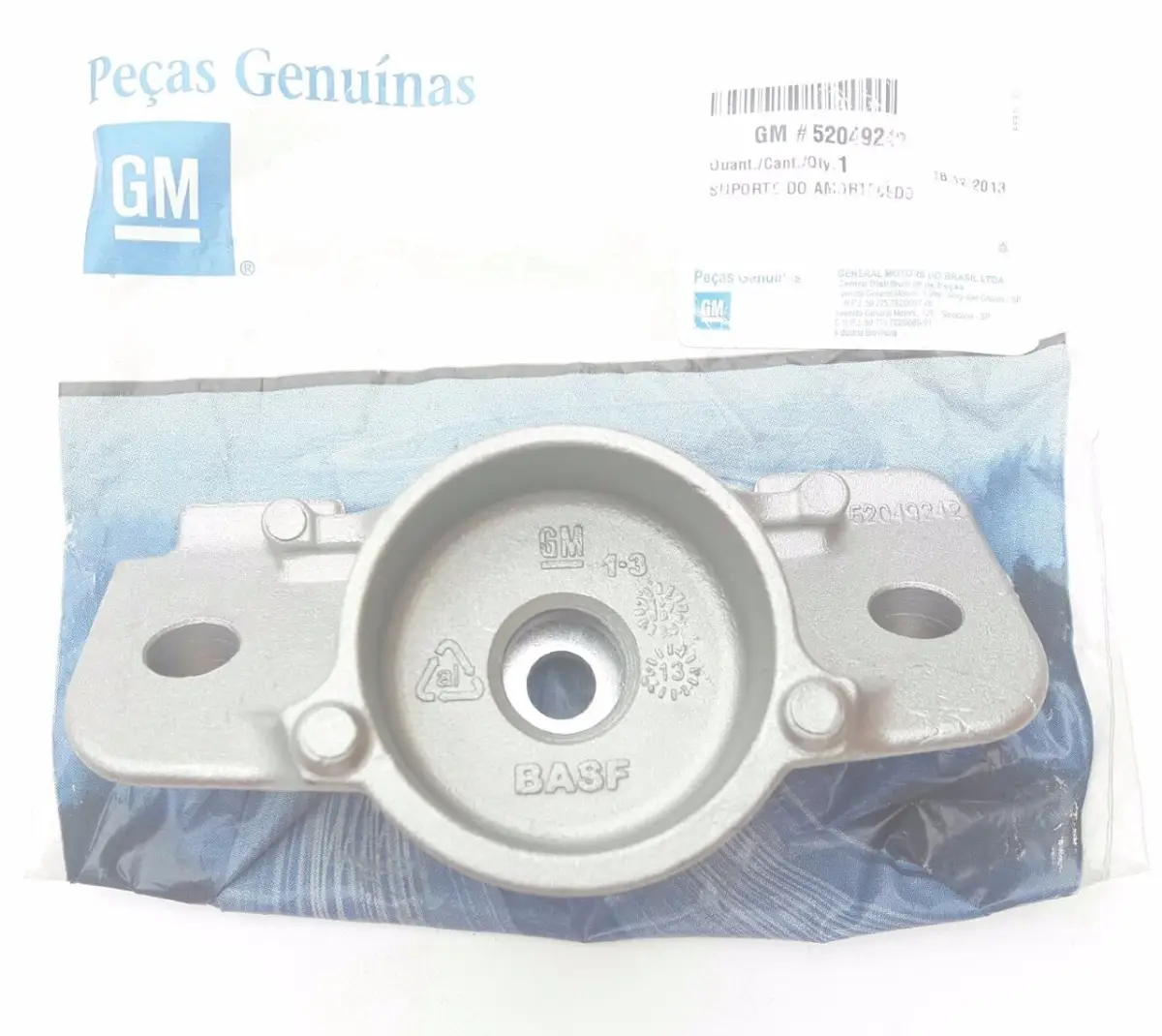 52082243 Cazoleta Trasera Lado Izquierdo Onix-prisma B-cobalt-spin-sonic