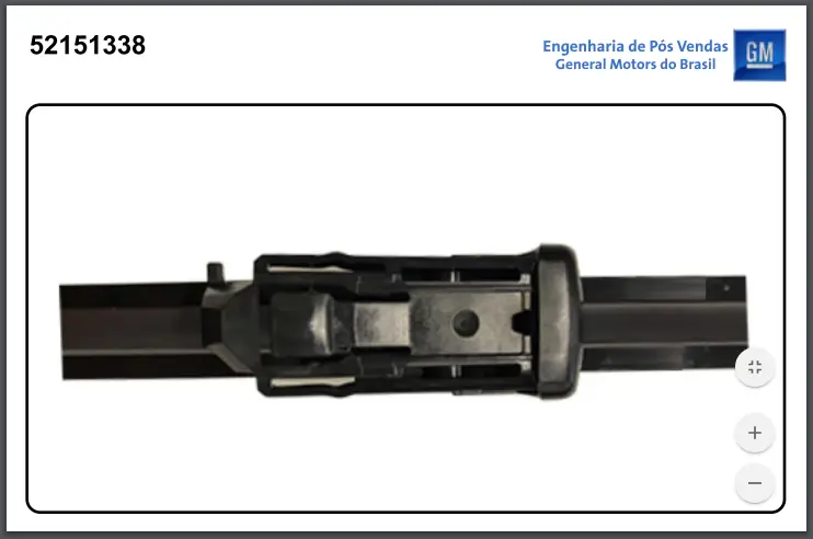 52151338 Escobilla Limpiaparabrisa -juego- Onix-prisma B 18/ - Tracker 18/