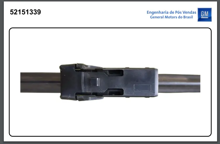 52151339 Escobilla Limpiaparabrisa -juego- Onix-prisma B /18