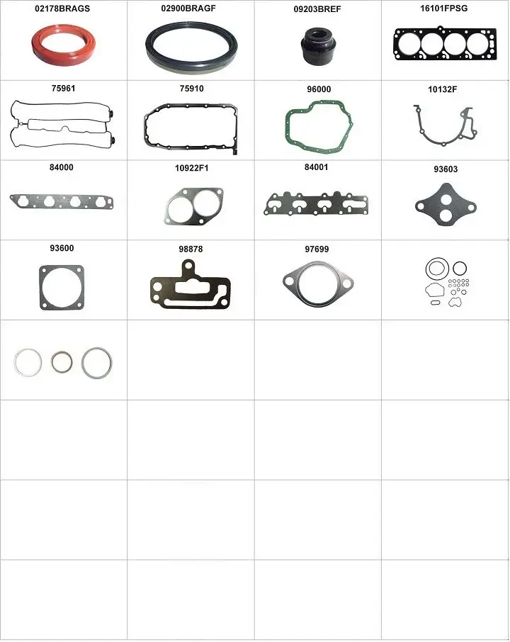 80278 Junta De Motor -juego- Vectra B 16v-astra G 16v