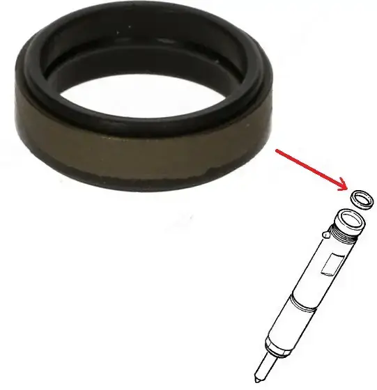 90502704 Oring De Inyector A Soporte De Iny Vectra B Tdi
