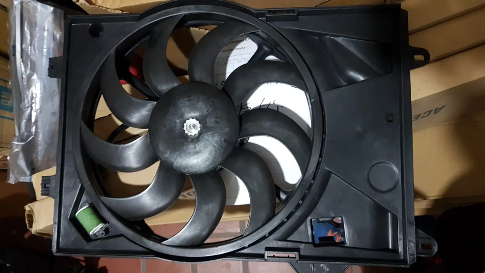 94509633N Electro Radiador C/aa C/soporte Tracker