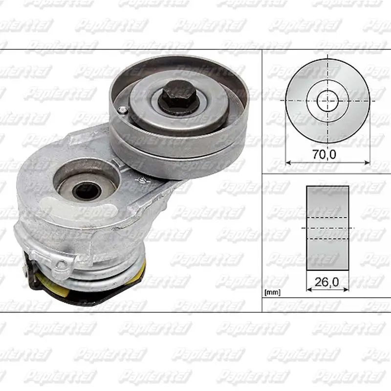 97184929N Tensor De Correa Poliv -movil- Corsa C 1.7td - Meriva 1.7td