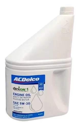 98553892 Bidon De Aceite 4l Sintetico 5w30 Dexos1 G3 Onix-prisma B-spin-cobalt-tracker G2/g3-onix G2 1.0t-captiva 2.4n